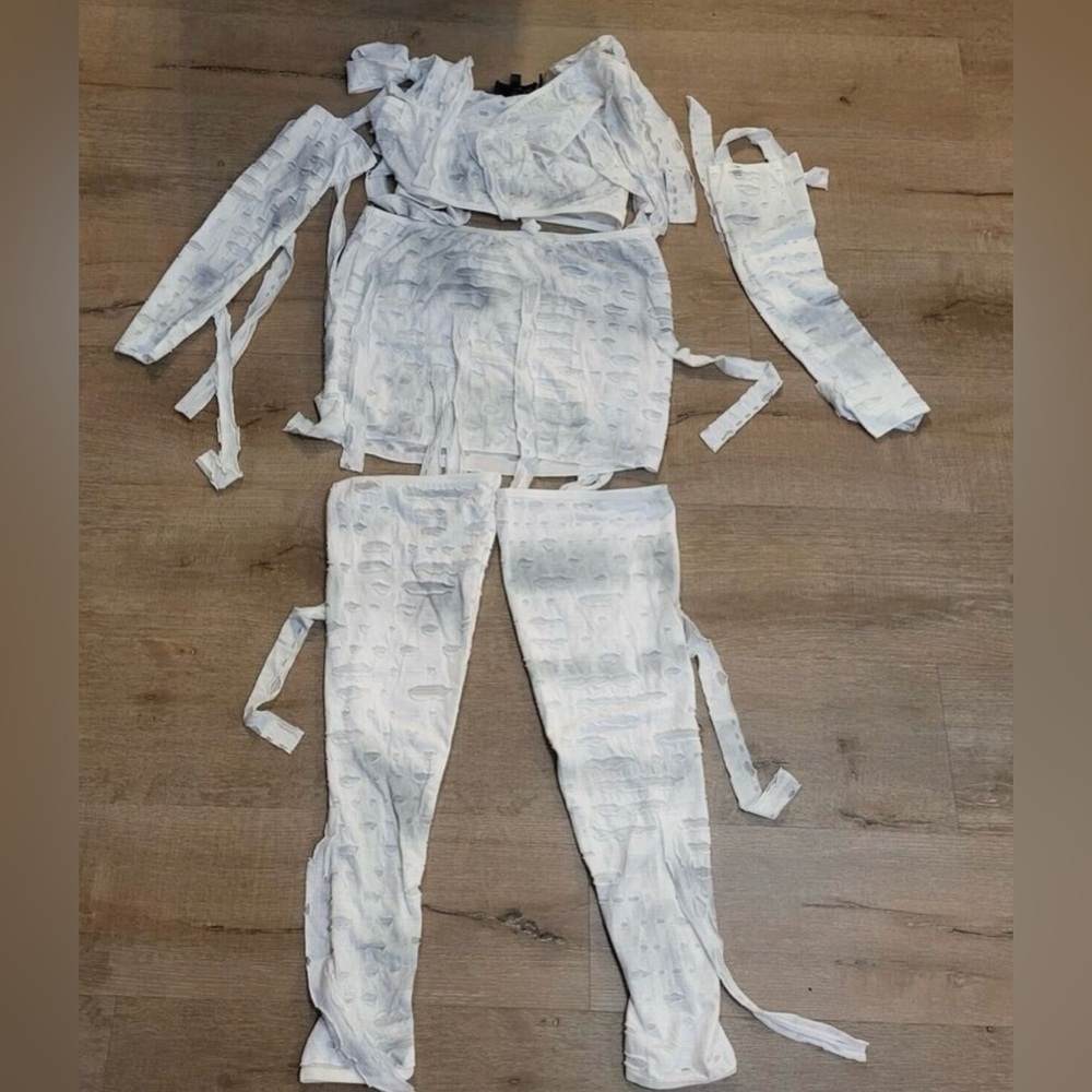 Dolls Kill Call my Mummy Costume Set size small - Picture 5 of 8